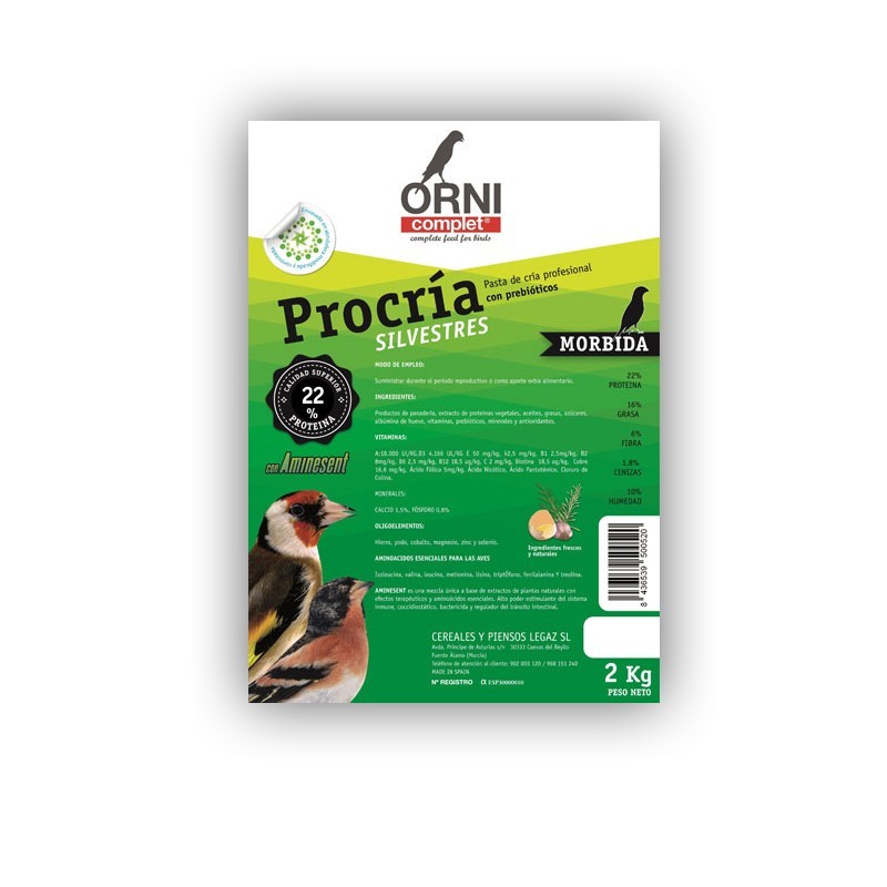 PROCRIA SELVATICA MORBIDA 2kg